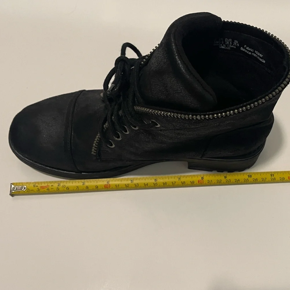 Carlos by Carlos Santana Black Ankle Boots